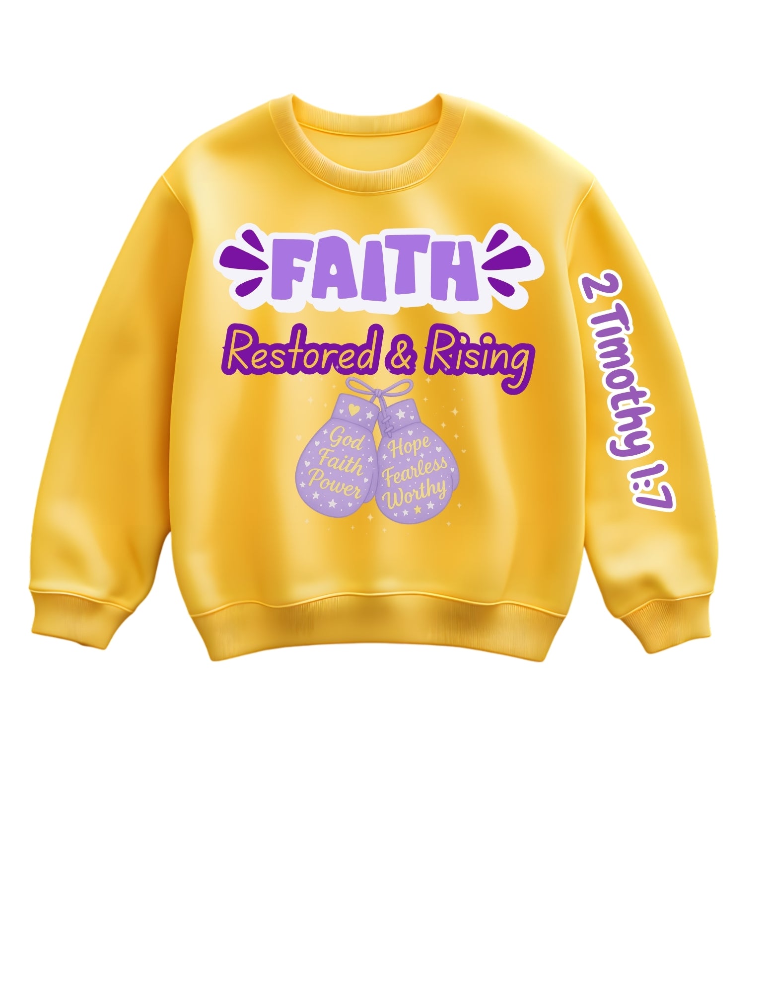 Gold Sweat Top _ Faith Restored